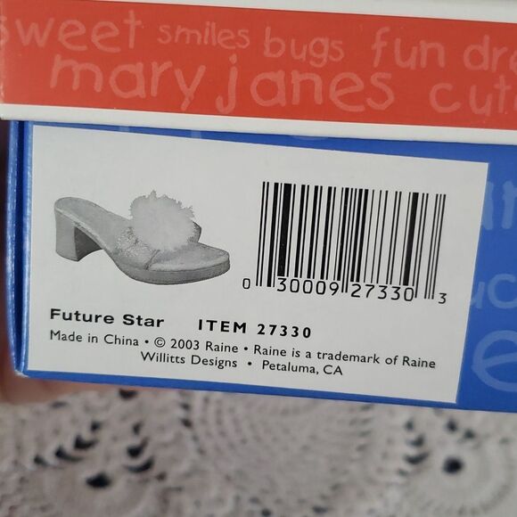 Vintage 2003 'Just the Right Shoe' Collectible Miniature "Future Star" by Raine - Picture 2 of 6